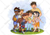 create a children book illustration