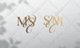 wedding logo, initials design, or wedding monogram