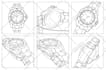 create details ne drawing line art vector illustration