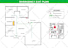 do emergency evacuation plan, evacuation map, escape plan, fire exit plan