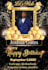 design a beautiful birthday flyer within 6 hours