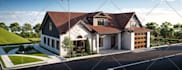 do 3d architectural visualization, 3d exterior renders, interior house design