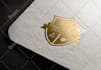 design school, education, university, academy logo, 12h