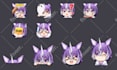 draw a custom chibi and emoji in cute anime style