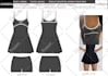 create professional fashion technical sketches and complete tech pack