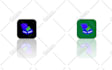 do flat mobile app icon for android and ios