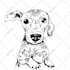 hand draw a custom black and white tattoo design