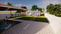 do realistic sketchup 3d exterior design and rendering