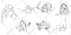 do some rough concept art sketch