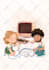 create full color hand drawn children book illustrations