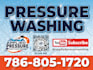 design creative yard sign for pressure washing