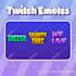 create animated emotes for twitch, kick, discord, youtube