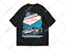 design custom car automotive t shirt design