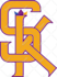 do interlock,overlapping logo design in baseball hat cap