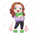 draw cute chibi anime illustrations