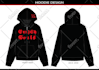 create flat sketch and technical drawing of clothing