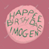 write your name on harry potters birthday cake