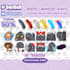 create bundle 12 custom cute chibi twitch emotes for your stream