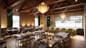 do restaurant interior design, cafe, coffee shop and 3d rendering