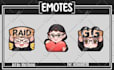 create custome twitch emotes and badges for stream
