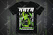 design custom anime design for tshirt and your brand