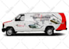 do an attractive, print ready vehicle wrap in 24 hrs