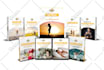 design 3d digital product mockup and ecover bundle