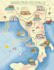 create for you a custom travel illustration map
