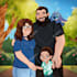 draw a cute disney couple portrait from your photo