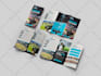 design bifold, trifold brochure or catalog