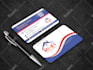 design a modern unique and elegant business card