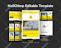 design a custom mailchimp email newsletter template for your brand