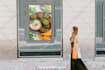 creative shopfront or storefront design window graphics etc