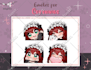 create cute twitch emotes in bulk for you