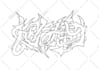 design graffiti lettering and character