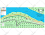 illustrate 2d vector map, city map, campground site