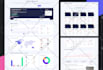 design dashboard saas CRM UI UX of web or mobile app