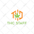 do unique cannabis  marijuana hemp oil weed logo