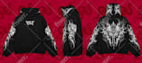 create grunge cybersigilsm design for merchandise