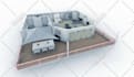 design realistic 3d house rendering and professional floor plan