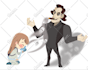 create a custom vector art for children game or book
