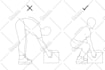 do workout fitness exercise gym personal training sport meditation illustration