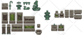 make custom 2d pixel art sprite animations for games