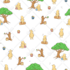 create a cute seamless pattern for you