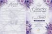 design obituary, eulogy, funeral program for printing