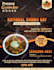design attractive food menu poster flyer, or other event ads