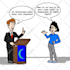 draw a digital editorial political cartoon