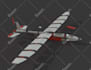 3d printable rc airplane model design, stl files  print ready PDF
