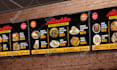 design animated menu video for TV or led