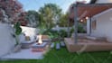 do backyard landscape design and 3d landscape garden design